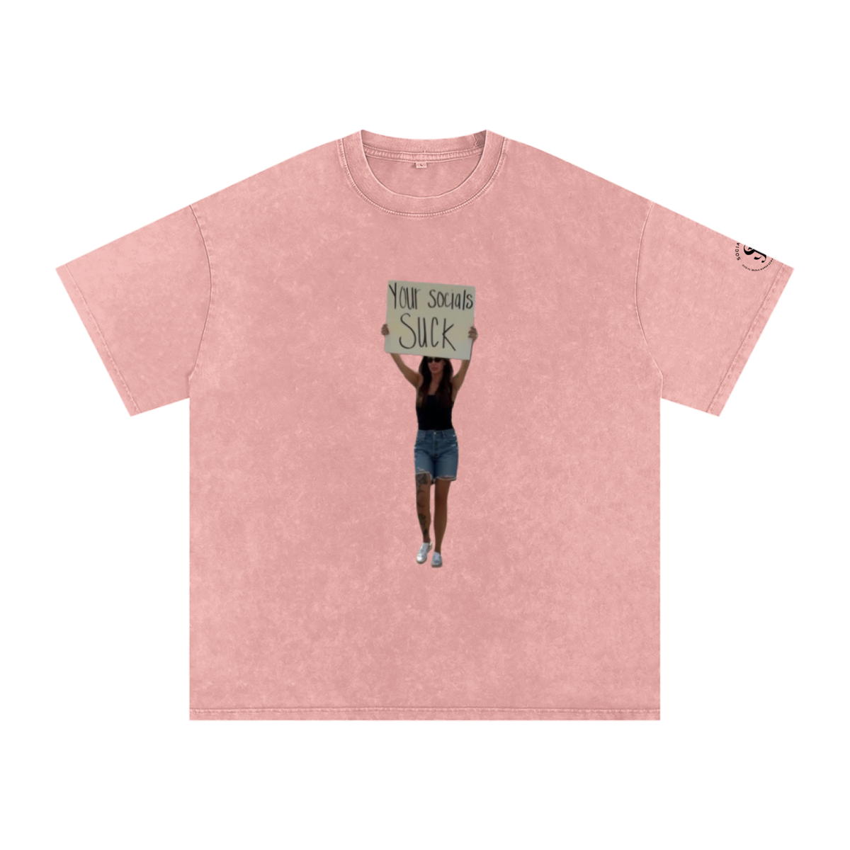 Your Socials Suck Oversized Tee