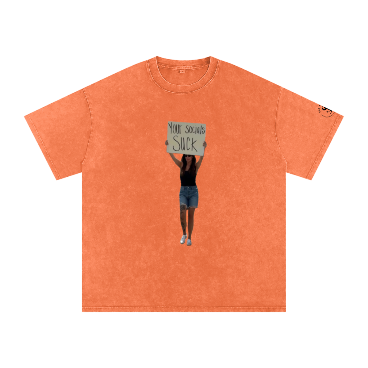 Your Socials Suck Oversized Tee